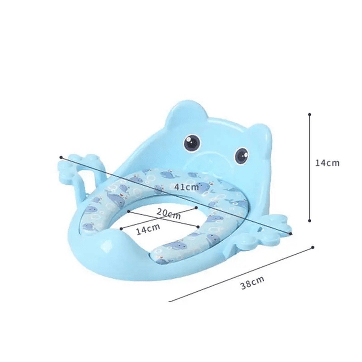 ADAPTADOR ASIENTO ENTRENAMIENTO BEBE SUAVE BAÑO RONDON - 8