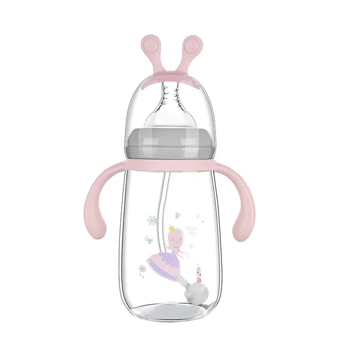 MAMADERA ASAS PARA BEBE Y NIÑOS 300ML BIBERON CALIDAD RONDON - 9