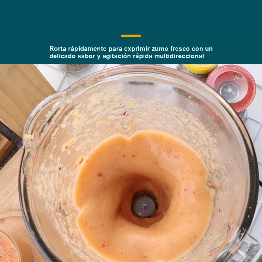 LICUADORA COCINA FRUTA GRAN POTENCIA DOMESTICA CALIDAD JER - 2