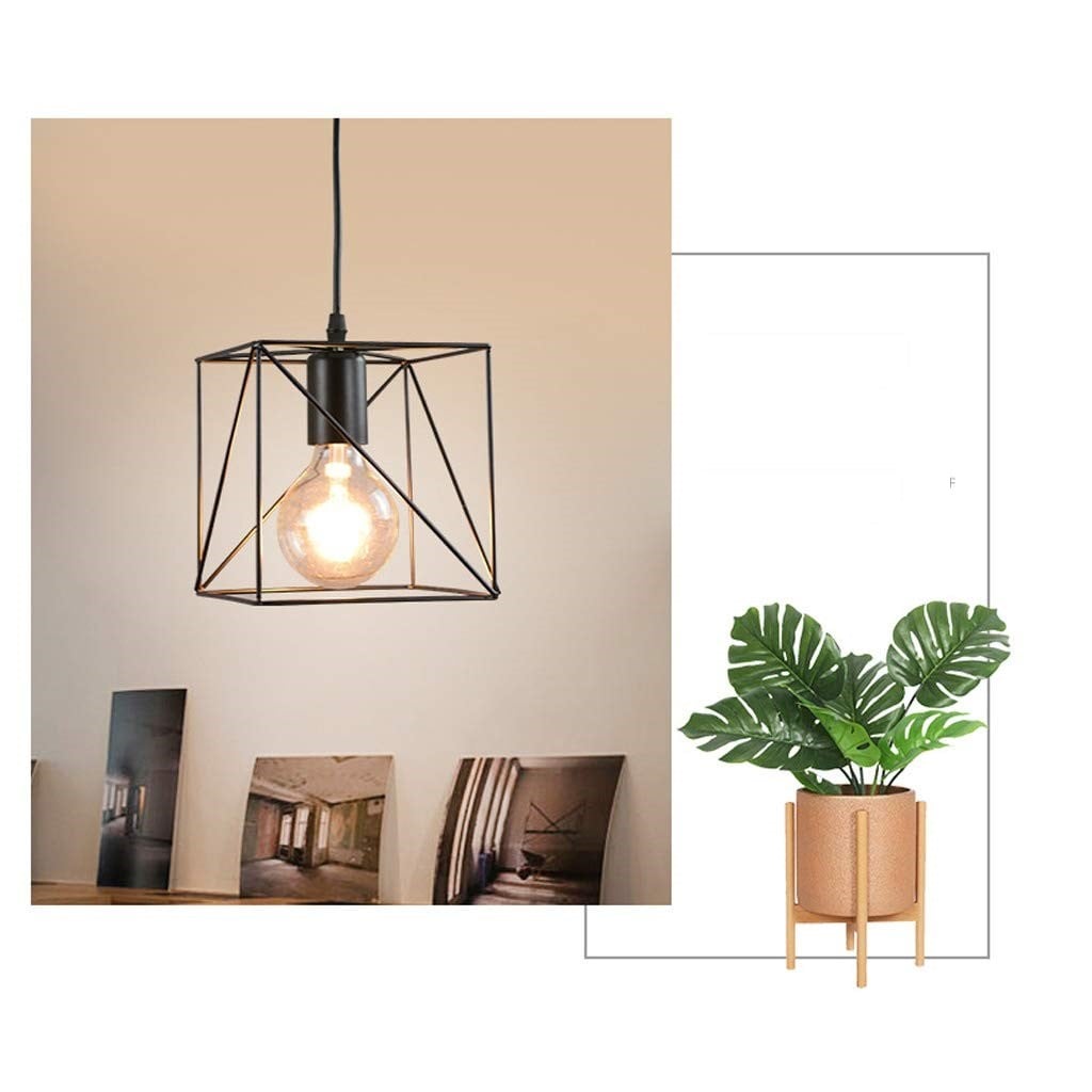 LÁMPARA COLGANTE LUCES LED COLGANTE CUADRADO MODERNA JER - 2