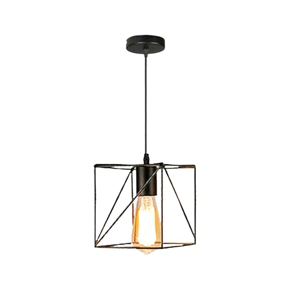 LÁMPARA COLGANTE LUCES LED COLGANTE CUADRADO MODERNA JER - 4