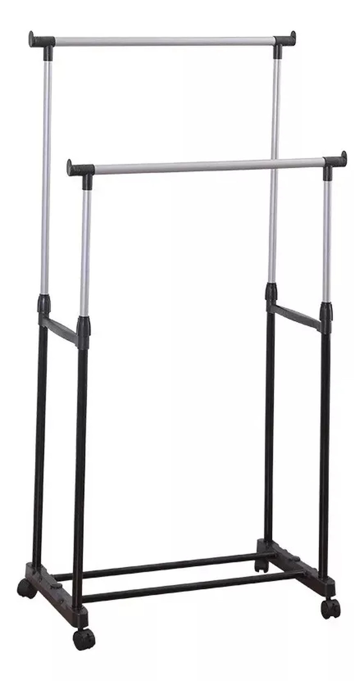 PERCHERO ROPA ORGANIZADOR MULTIFUNCIONAL RUEDAS DOBLE JER - 5