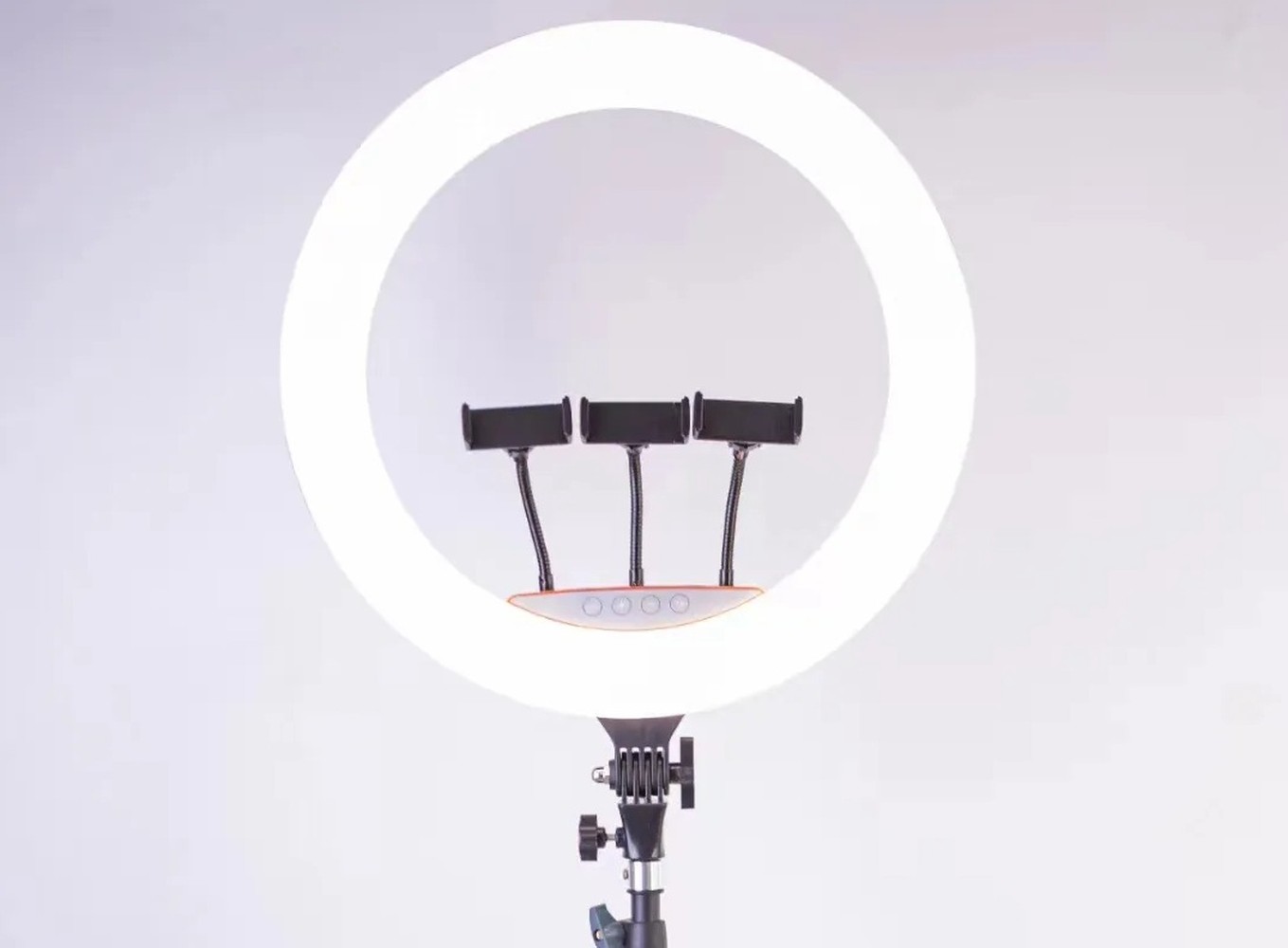 ILUMINADOR ARO ANILLO LUZ LED PROFESIONAL ESTRUCTURA JER - 1