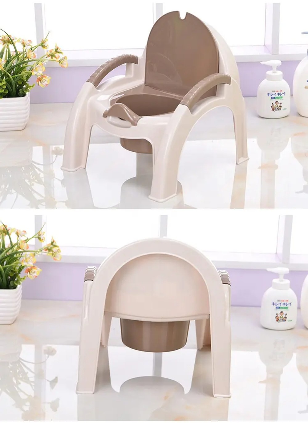 PELELA ORINAL BEBE SILLA TAPA DESMONTABLE NIÑO VERSATIL JER - 3