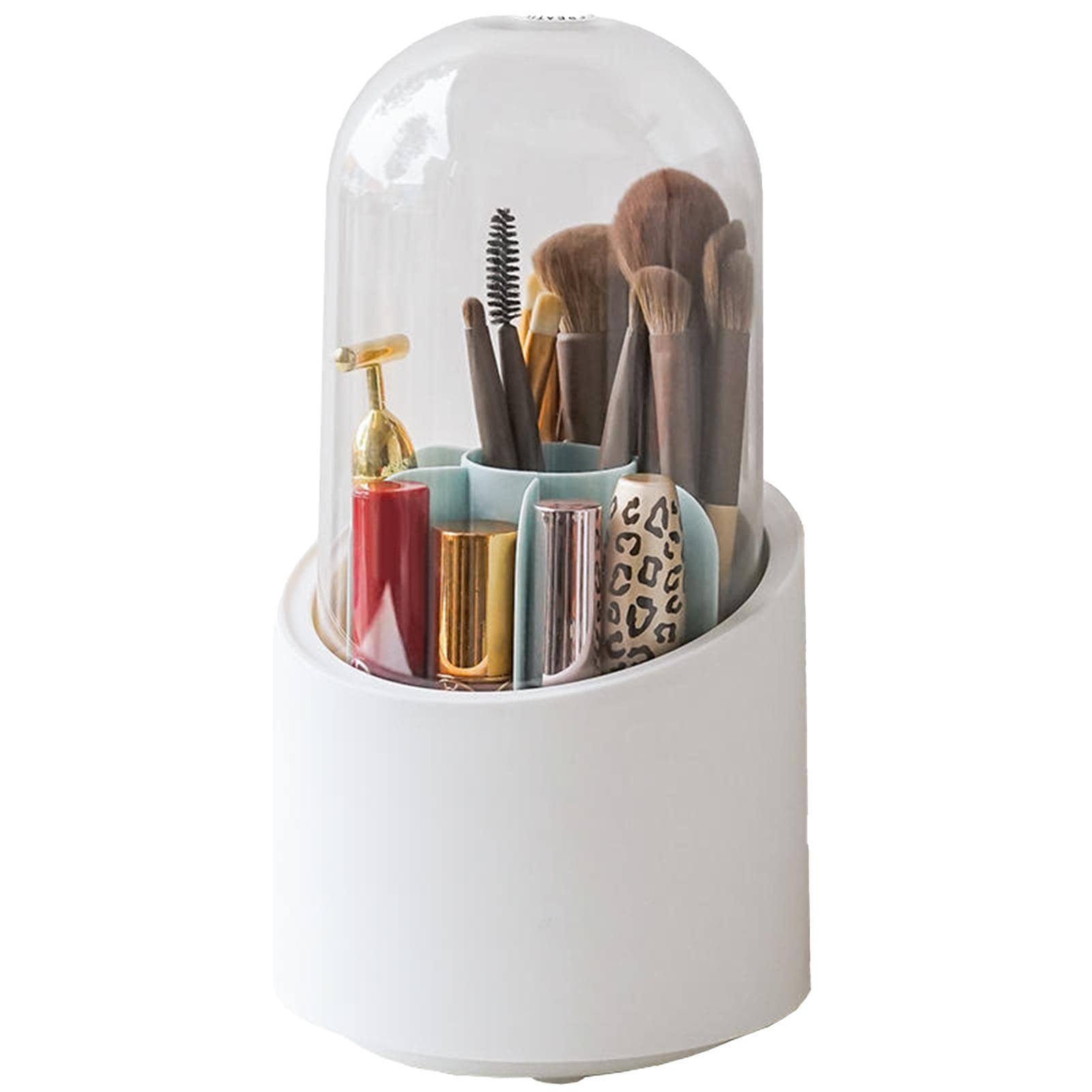 COSMETIQUERO CAJA ALMACENAMIENTO GIRATORIO ORGANIZADOR JER - 1