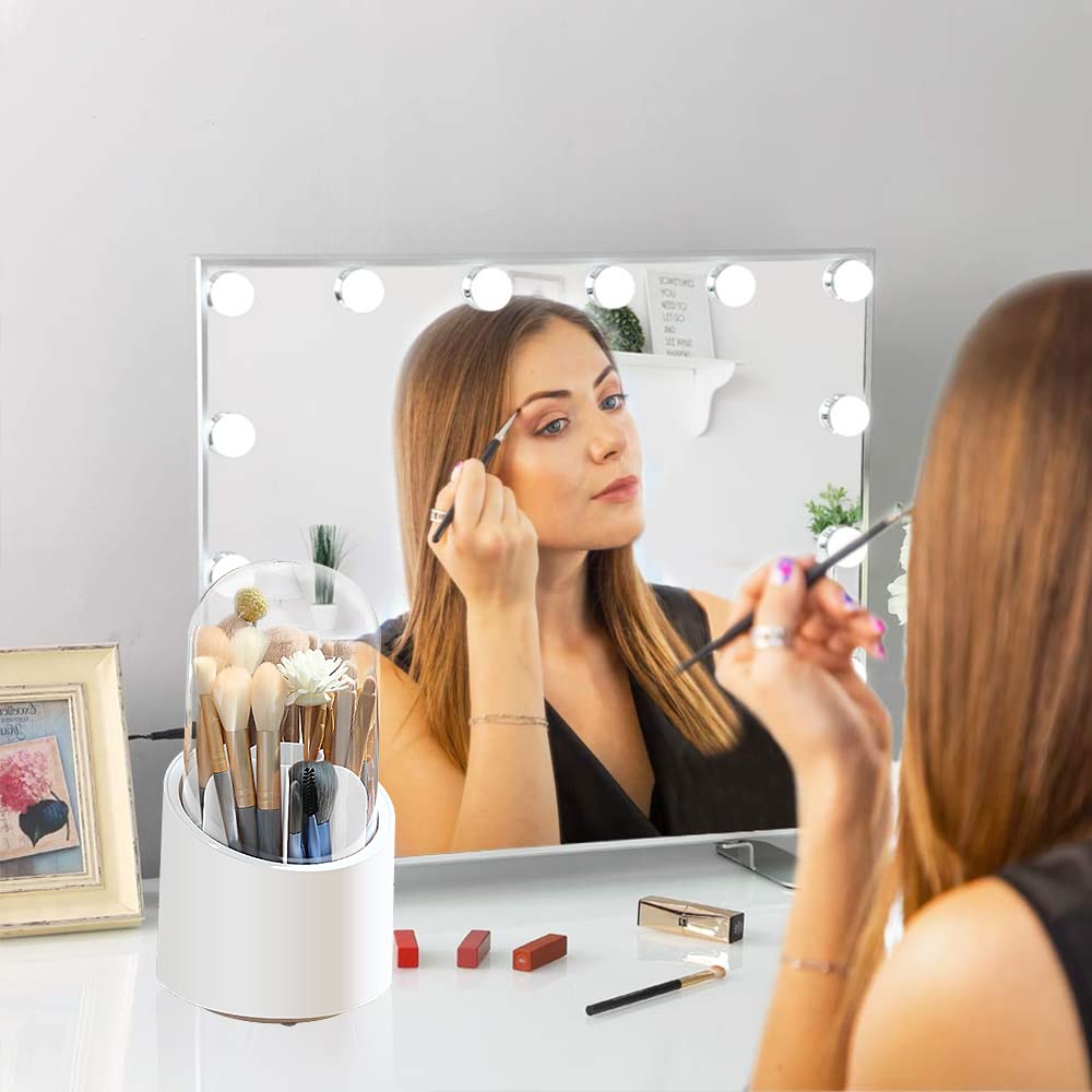 COSMETIQUERO CAJA ALMACENAMIENTO GIRATORIO ORGANIZADOR JER - 2