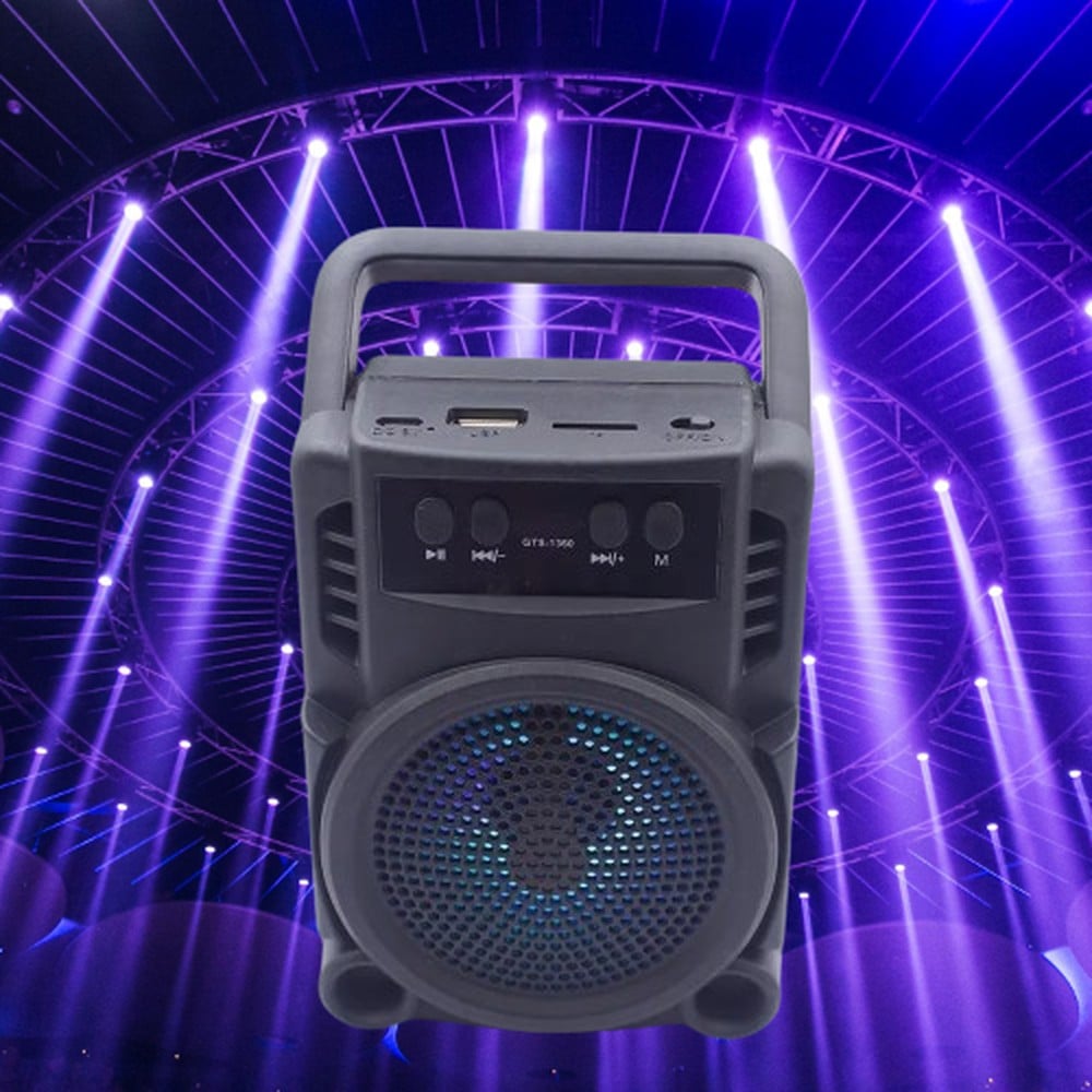PARLANTE PORTÁTIL PEQUEÑO SONIDO CALIDAD USB MUSICA JER - 2