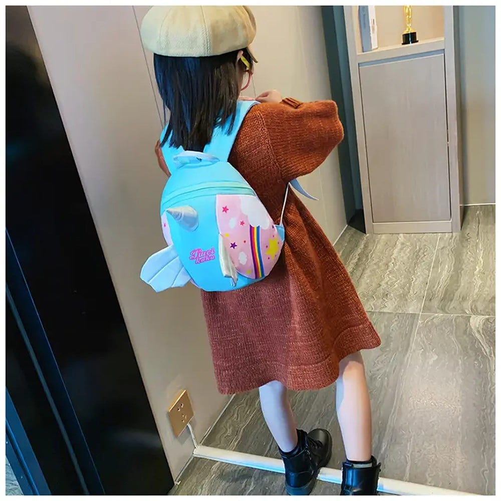 MOCHILA ESCOLAR JARDÍN INFANTES NIÑAS UNICORNIO ALMACEN JER - 1