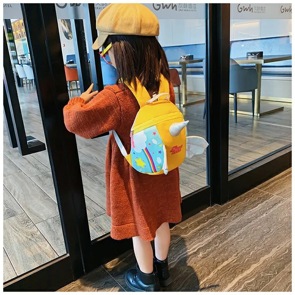 MOCHILA ESCOLAR JARDÍN INFANTES NIÑAS UNICORNIO ALMACEN JER - 8