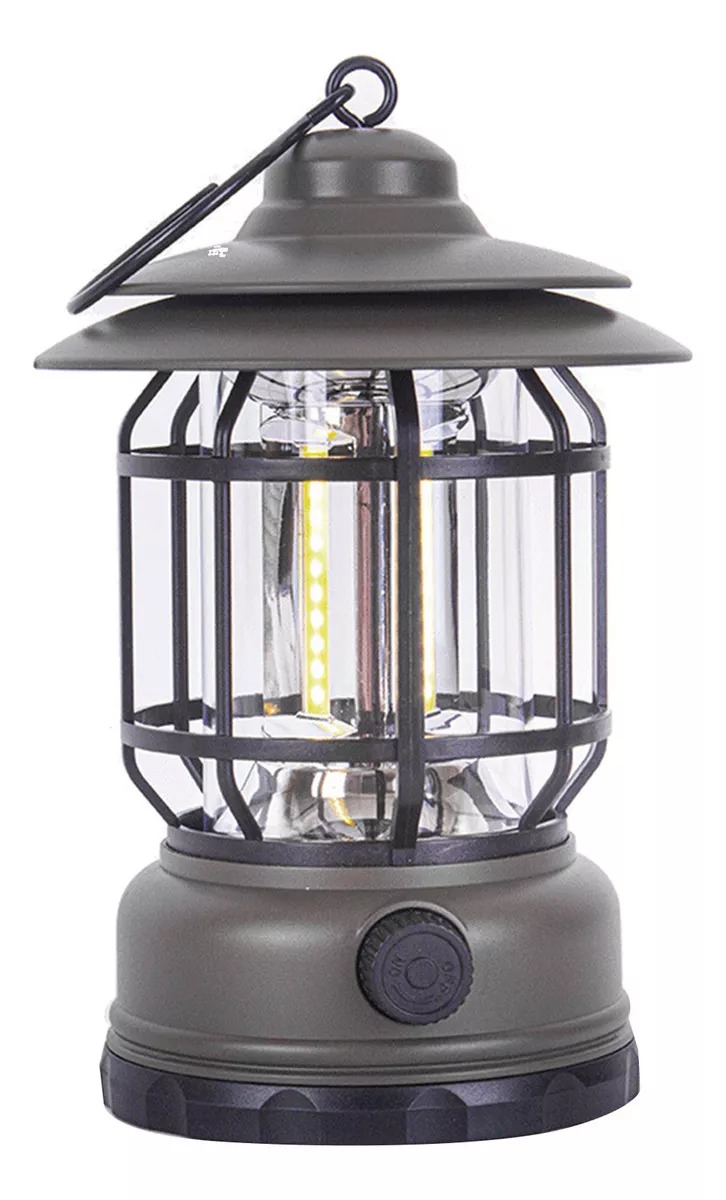 FAROL RECARGABLE LAMPARA CAMPING PORTATIL COLGANTE LAU - 2