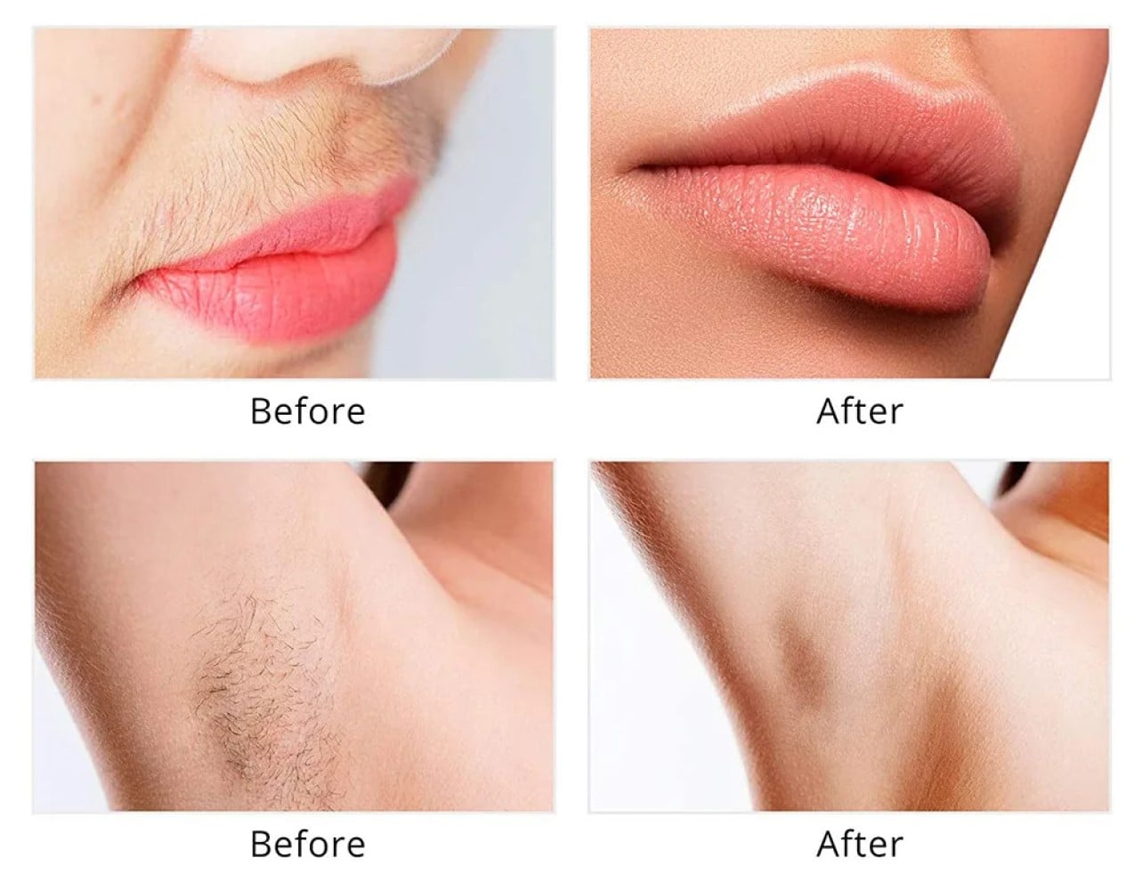 DEPILADORA FACIAL REMOVEDOR CEJAS 2 EN 1 RECARGABLE LAU - 4