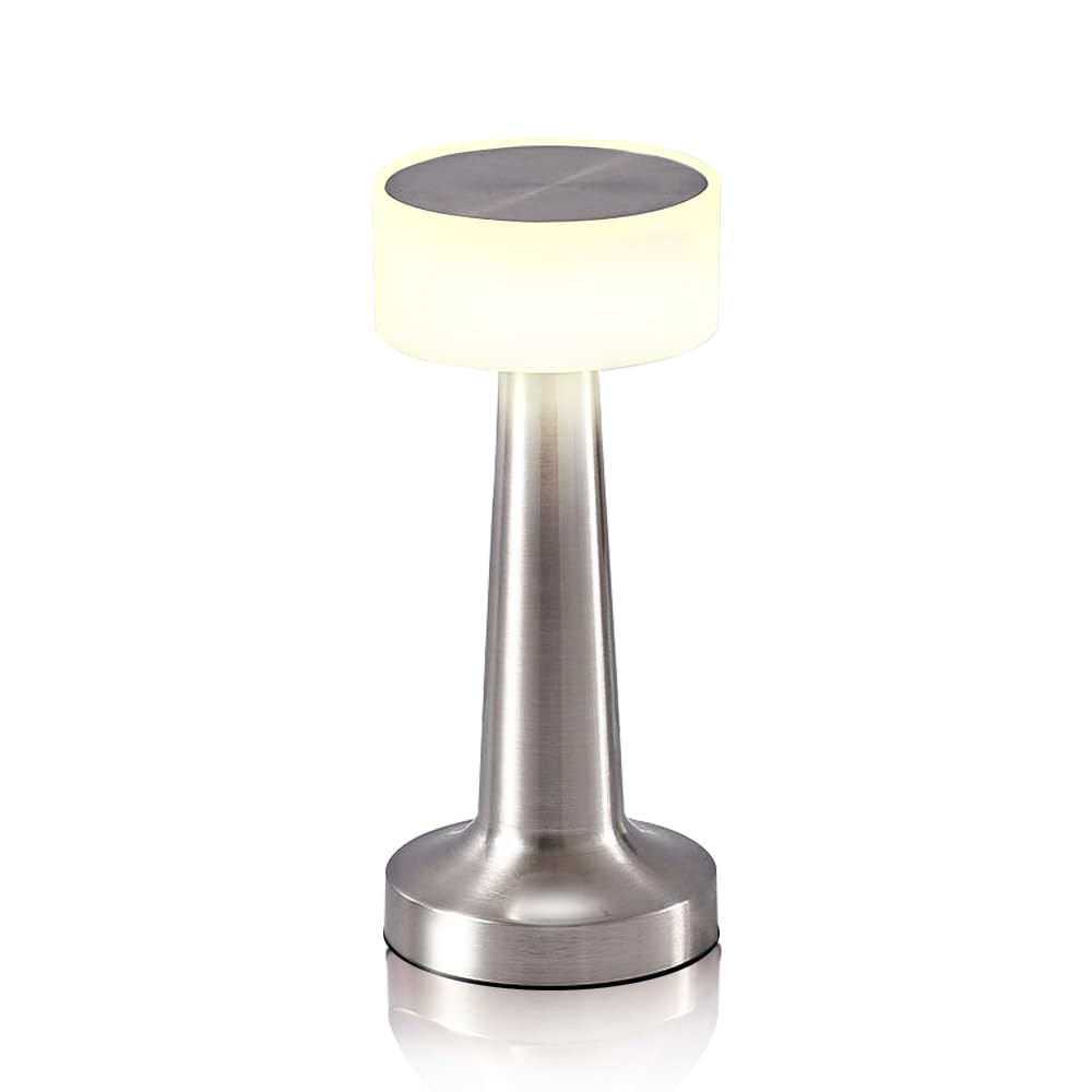 LAMPARA LED PORTATIL METAL BRILLO DECORACION RETRO LAU - 1