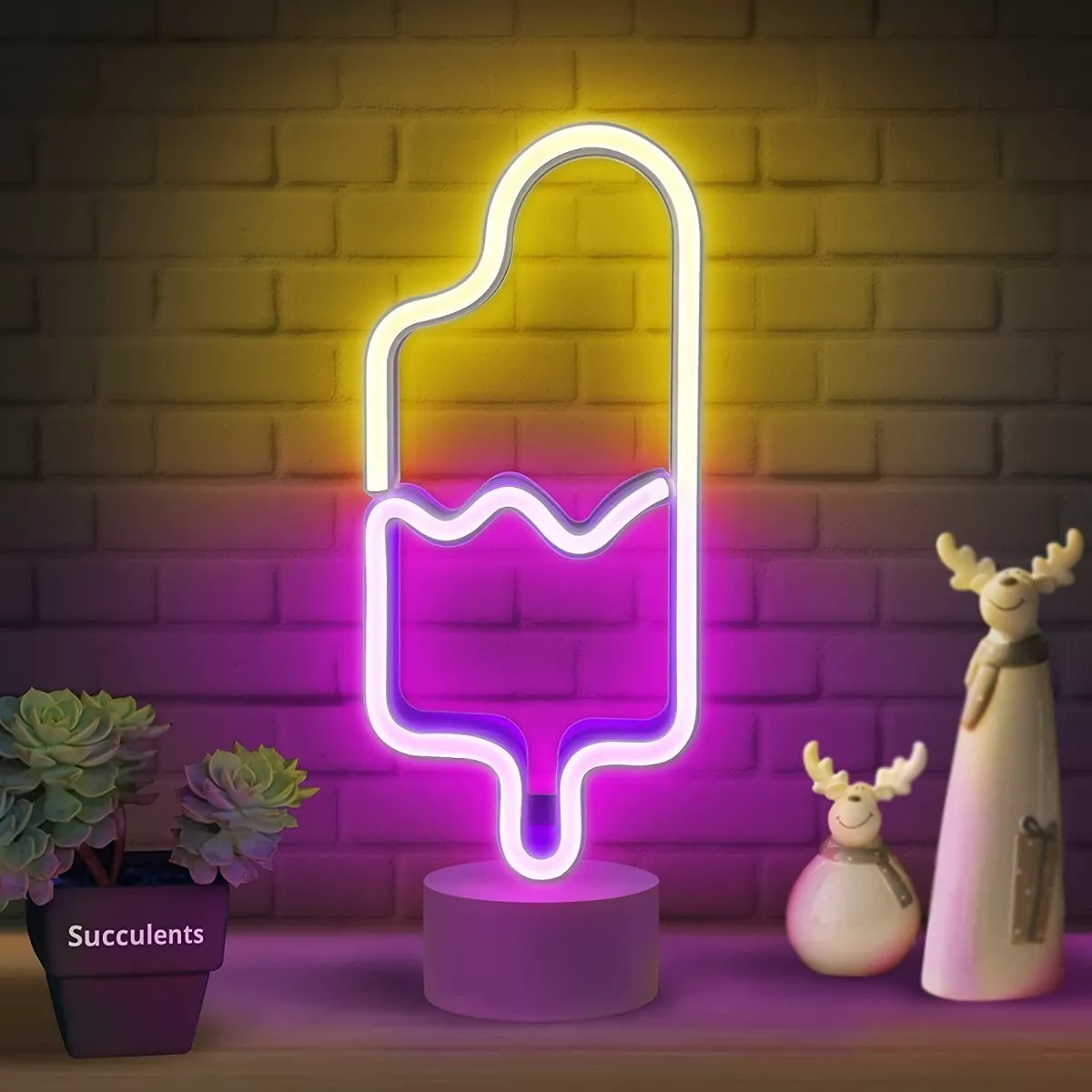 LAMPARA PALETA LED NEON DECORATIVA FIESTA HABITACION NIÑOLAU - 3