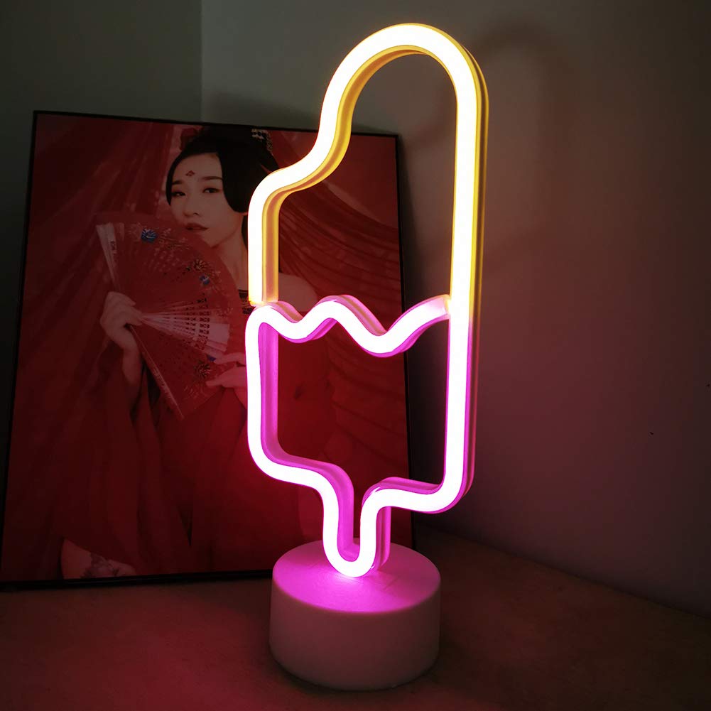LAMPARA PALETA LED NEON DECORATIVA FIESTA HABITACION NIÑOLAU - 6