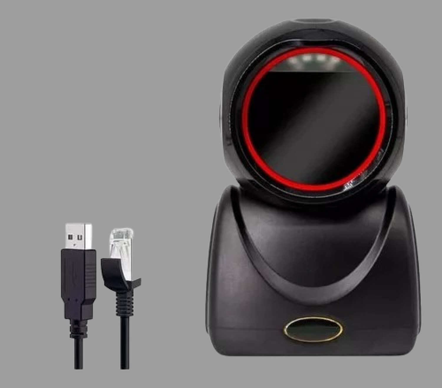 LECTOR CODIGOS BARRA ESCANER LASER ESCRITORIO USB LAU - 3