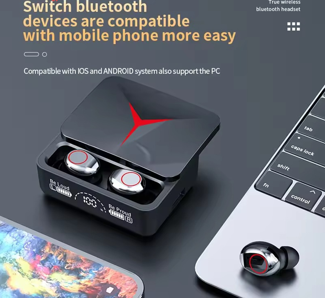 AURICULARES PRO M90 INALAMBRICOS MUSICA BLUETOOTH LAU - 6