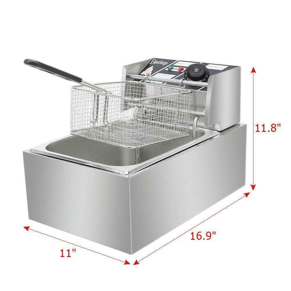 FREIDORA DOMESTICA COCCION ACERO INOXIDABLE LAU - 2