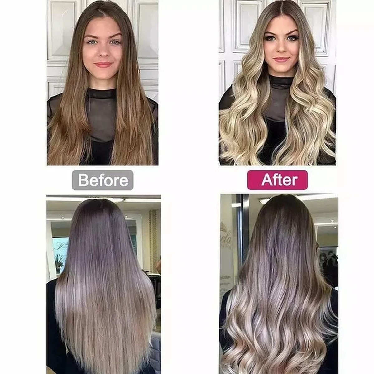 RIZADORA CABELLO CALENTAMIENTO ANTIESTATICO GIRATORIO JER - 3