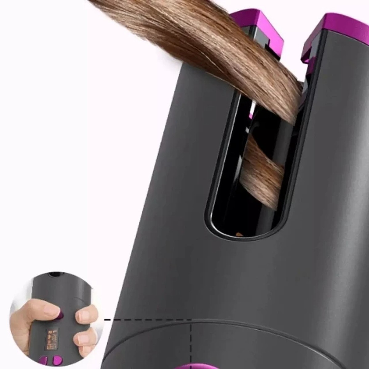 RIZADORA CABELLO CALENTAMIENTO ANTIESTATICO GIRATORIO JER - 5
