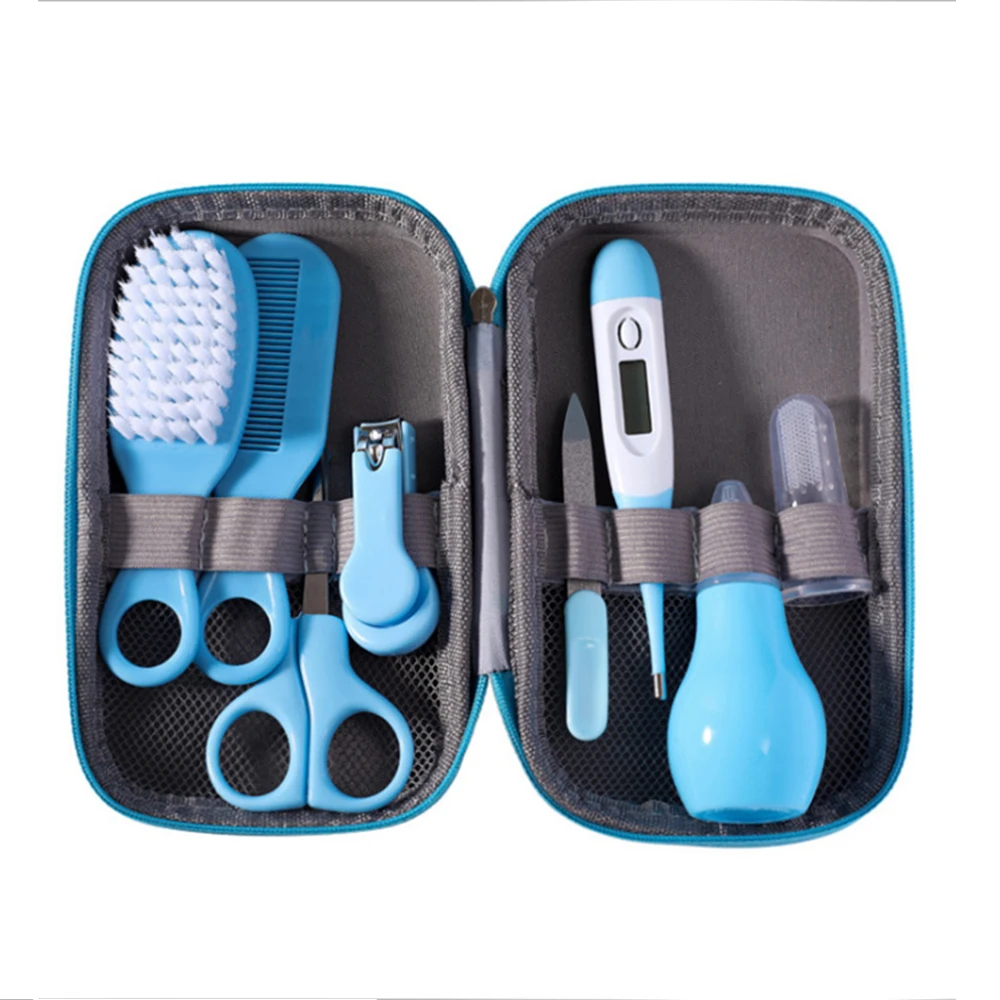KIT ASEO BEBÉ 8 PIEZAS CUIDADO DIARIO SIN BPA PORTATIL JER - 4