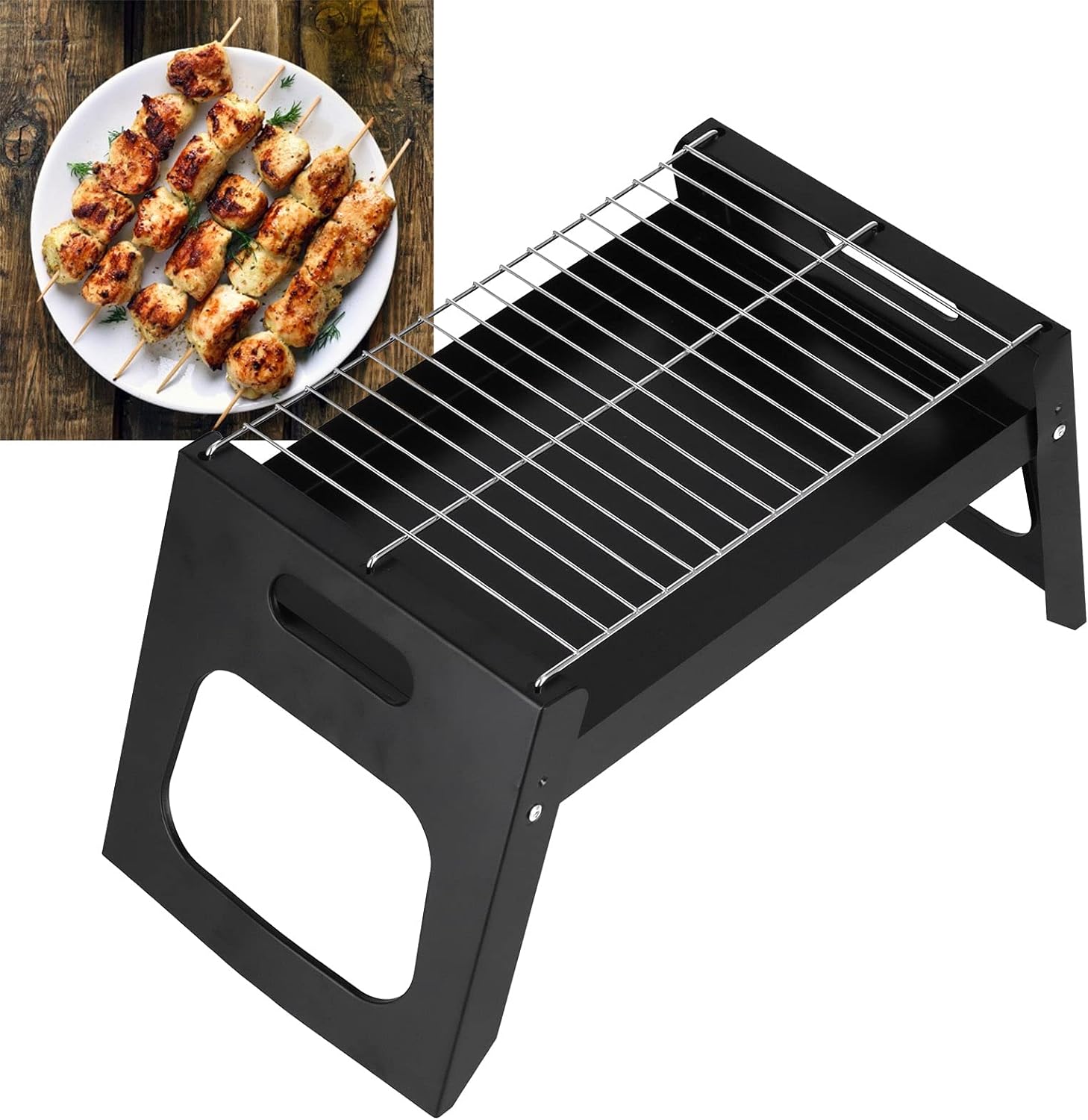 PARRILLA MULTIFUNCIONAL HOGAR CARNE TRIDIMENSIONAL JER - 8