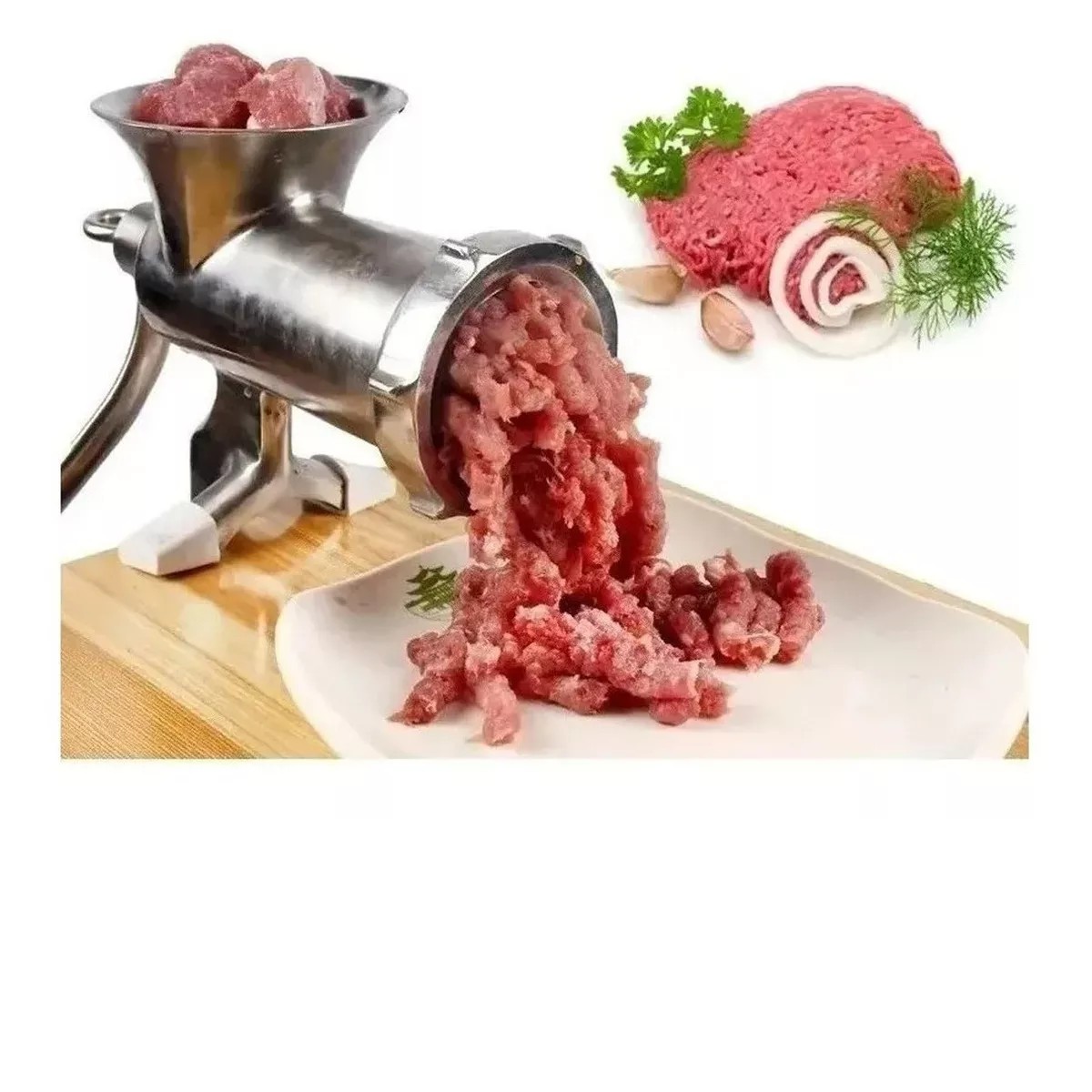 MOLEDORA CARNE MANUAL MANIVELA DISEÑO COCINA IDEAL JER - 8