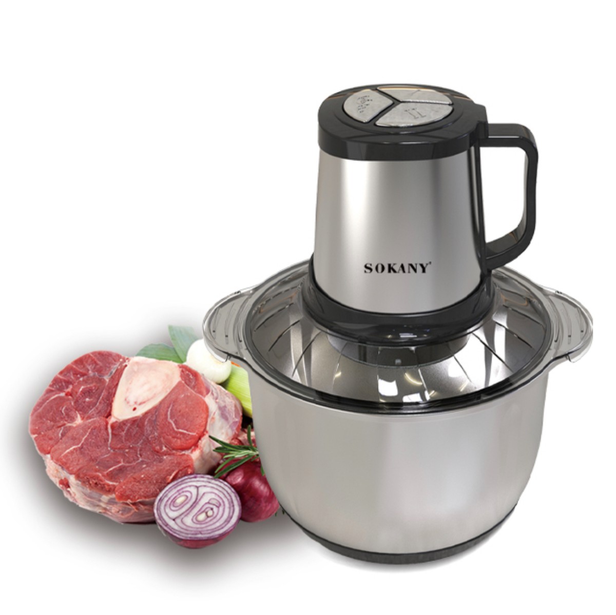 PROCESADOR ALIMENTOS HOGAR MULTI ALIMENTOS BAJO RUIDO JER - 1