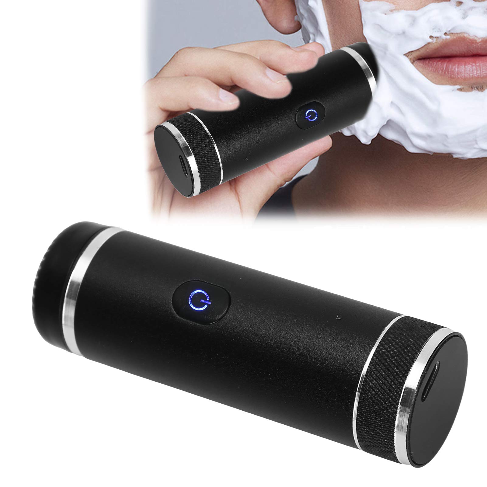 AFEITADORA HOMBRE PORTATIL LAVABLE RECARGABLE BARBA JER - 7