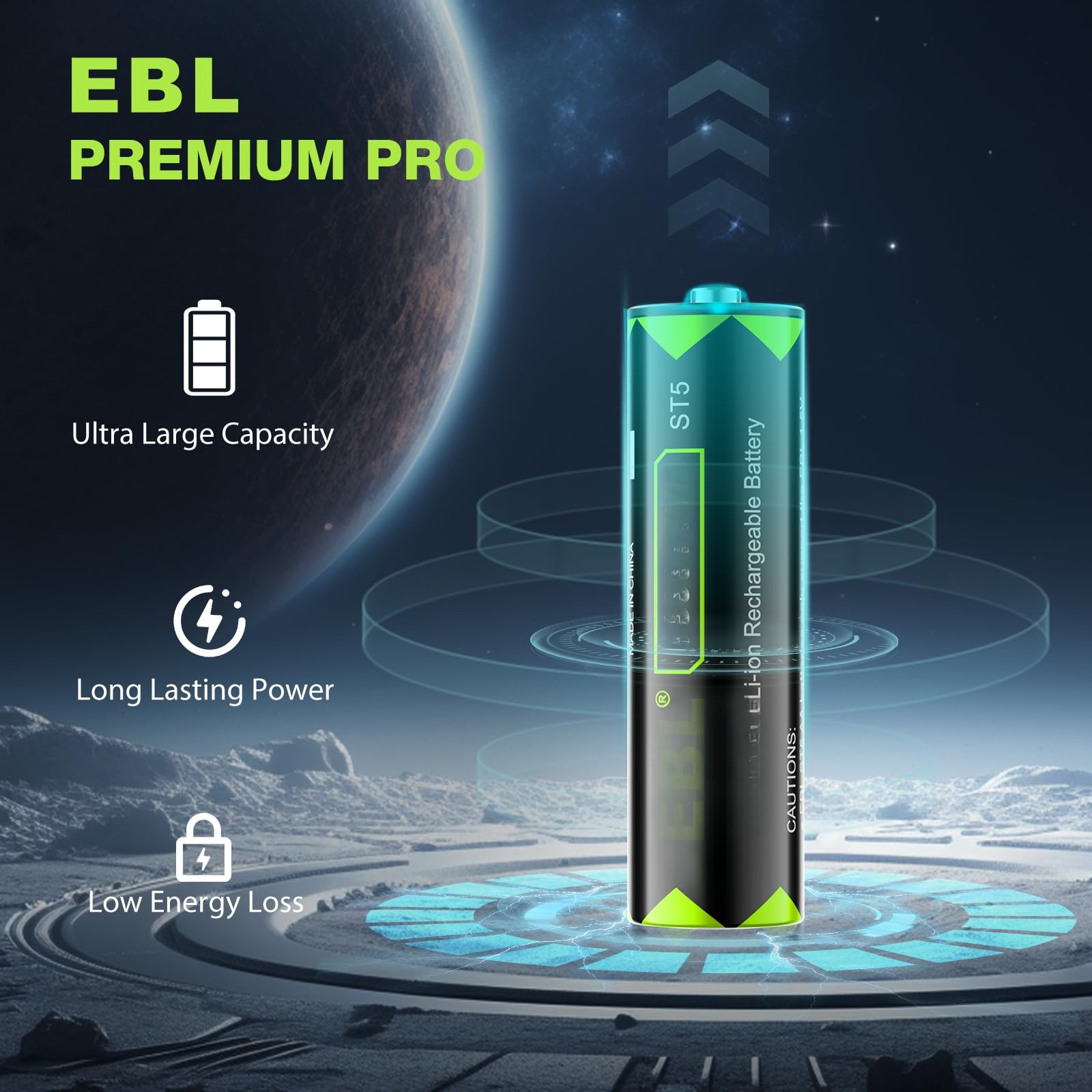 SET 2 = 4 PILAS AAA RECARGABLE 2800MAH LAU - 3