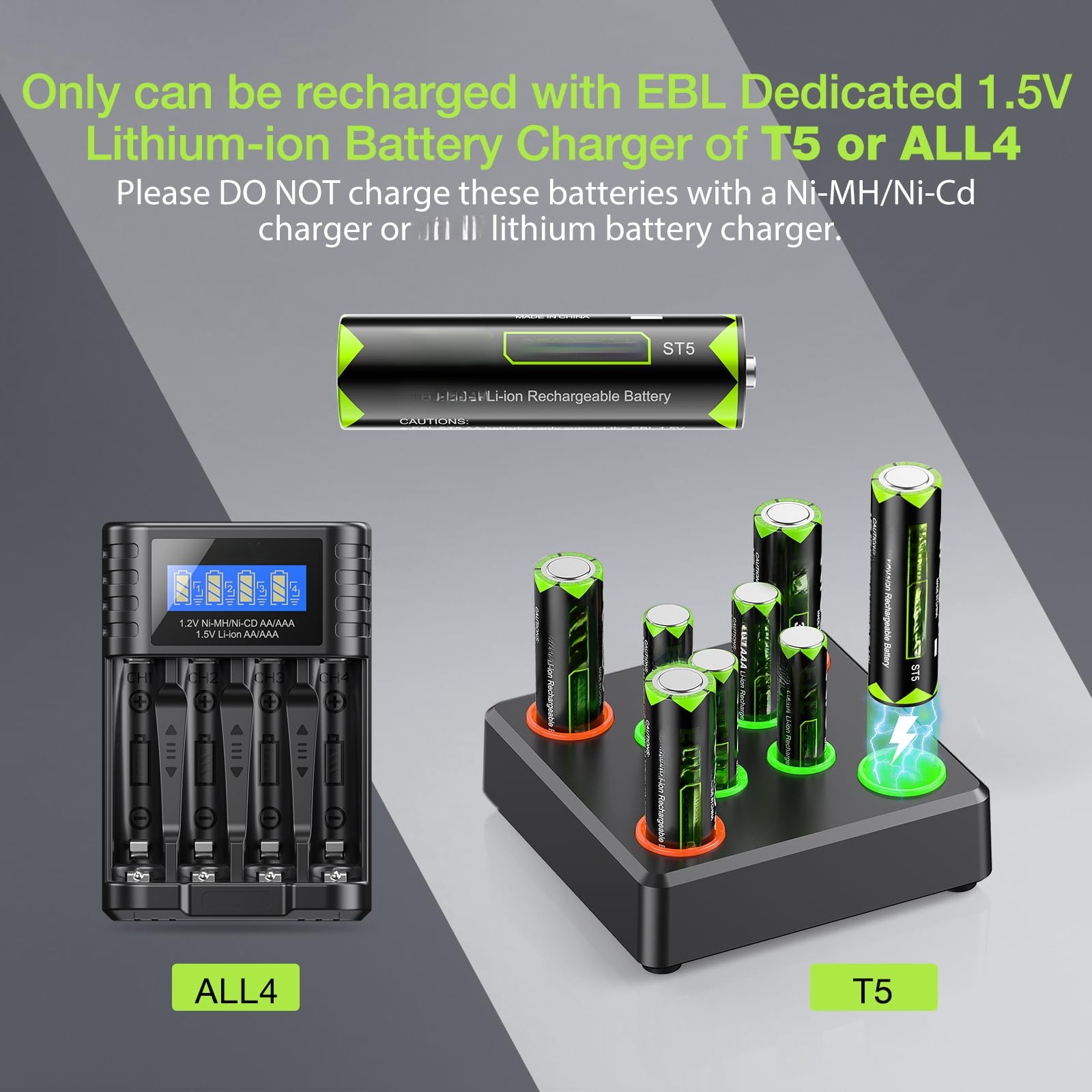 SET 2 = 4 PILAS AAA RECARGABLE 2800MAH LAU - 6