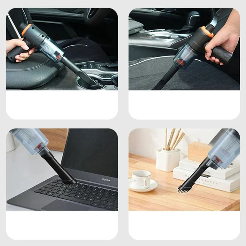 ASPIRADORA MANO PORTATIL INALAMBRICA POTENTE AUTO HOGAR LAU - 8