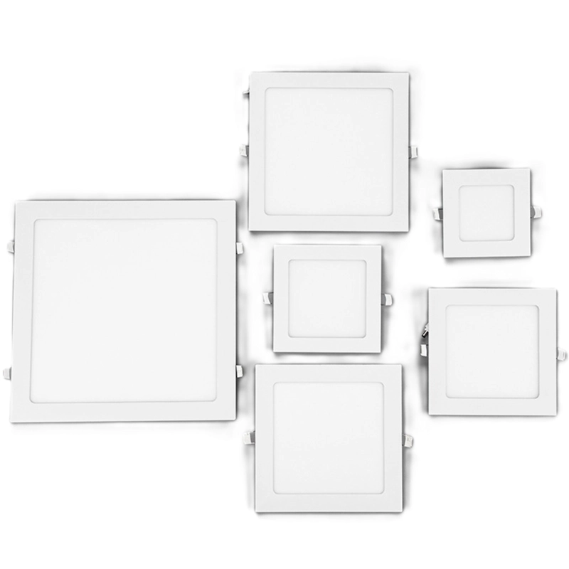 LAMPARA PANEL LED SUPERFICIAL CUADRADA REDONDA 24W LAU - 2