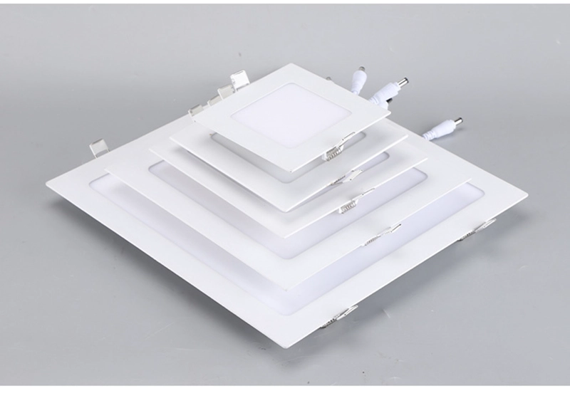 LAMPARA PANEL LED SUPERFICIAL CUADRADA REDONDA 24W LAU - 7