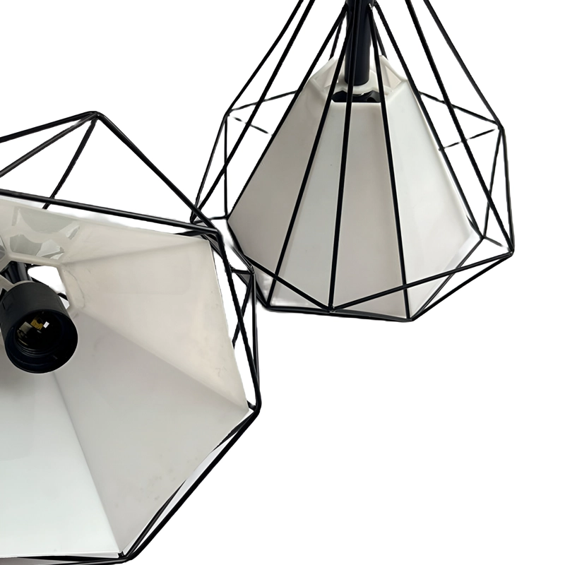 LAMPARA TECHO COLGANTE DIAMANTE ELEGANTE MODERNA LAU - 2