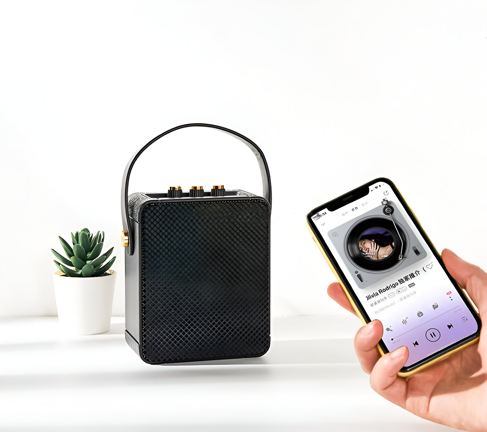PARLANTE ALTAVOZ PORTATIL TIPO M12 INALAMBRICO PORTATIL LAU - 5