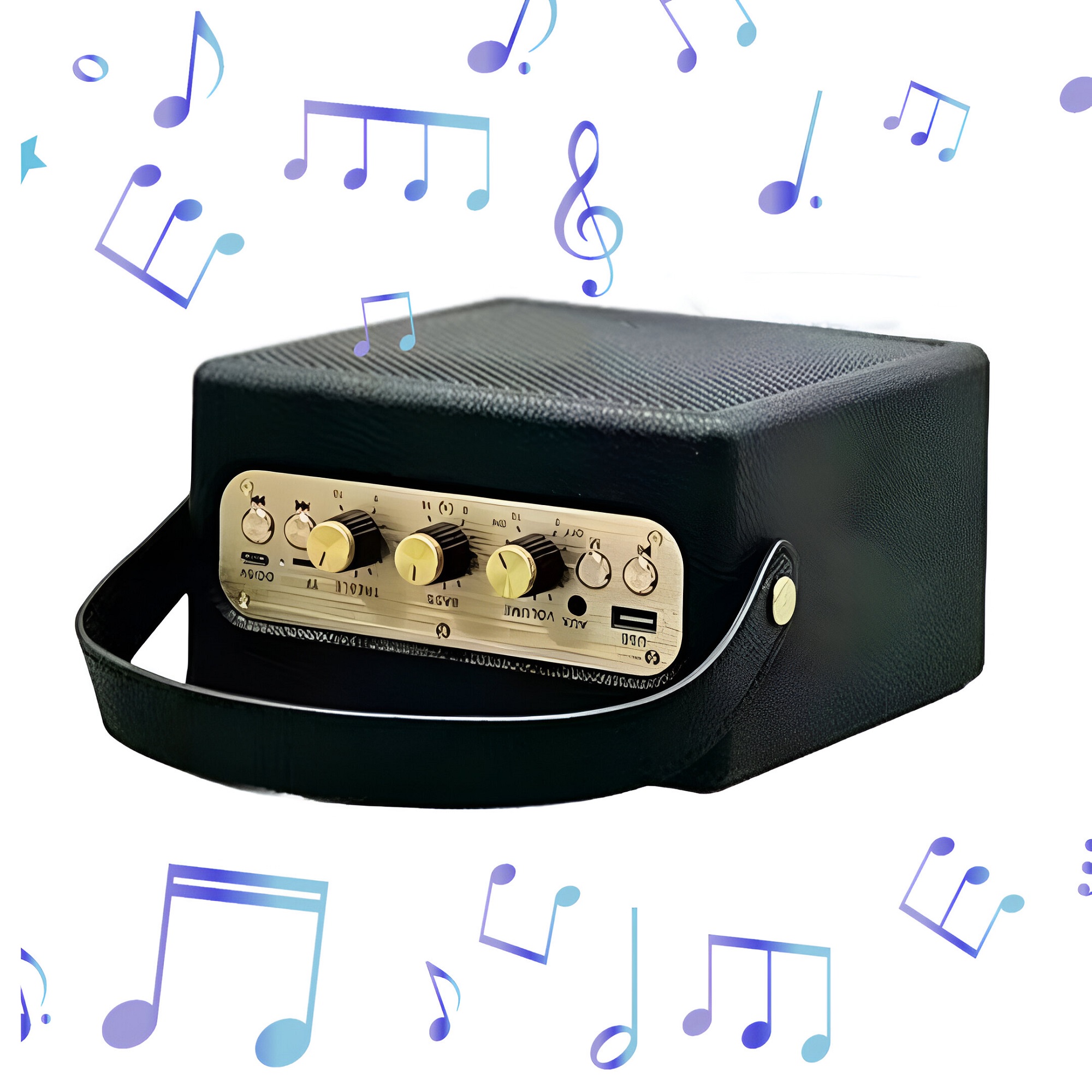 PARLANTE ALTAVOZ PORTATIL TIPO M12 INALAMBRICO PORTATIL LAU - 9