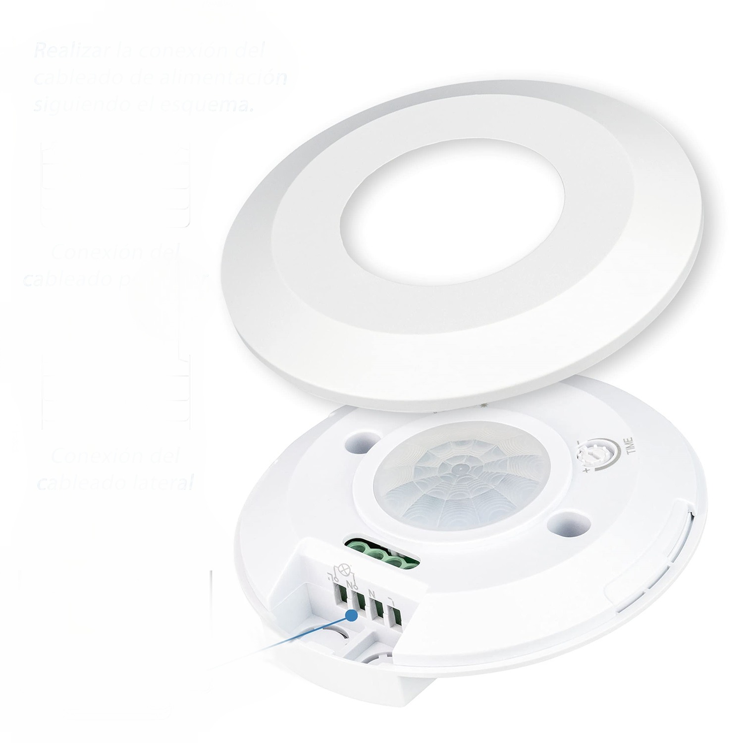 SENSOR MOVIMIENTO LED 2000W ANGULO 360 LAU - 1
