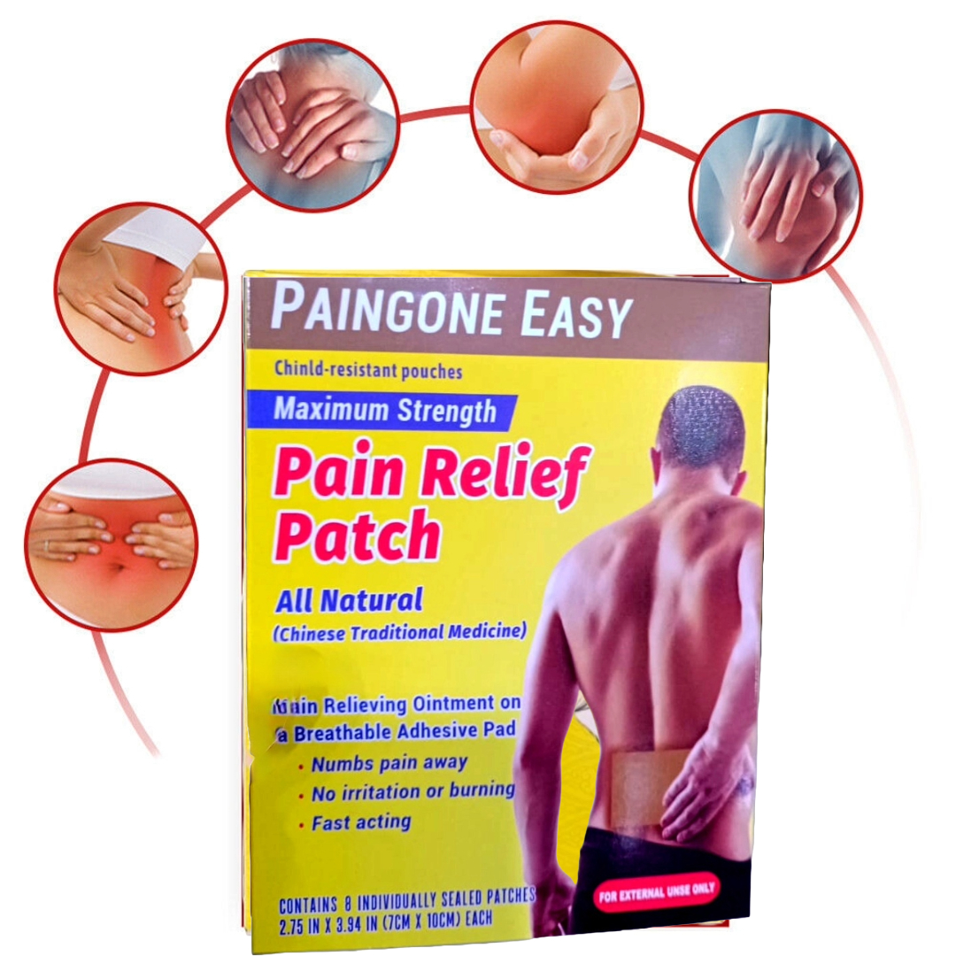 SET 6 CAJAS PARCHES DOLOR ALIVIO CERVICAL ESGUINCES LAU - 7