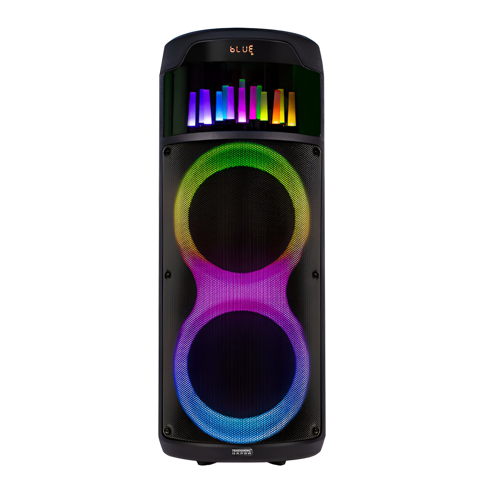 PARLANTE ALTAVOZ KARAOKE PORTATIL USB BLUETOOTH AUX LAU - 1