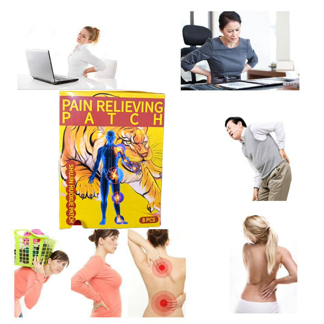 SET 9 CAJAS PARCHES DOLOR MUSCULAR RELAJANTE ALIVIO LAU - 8