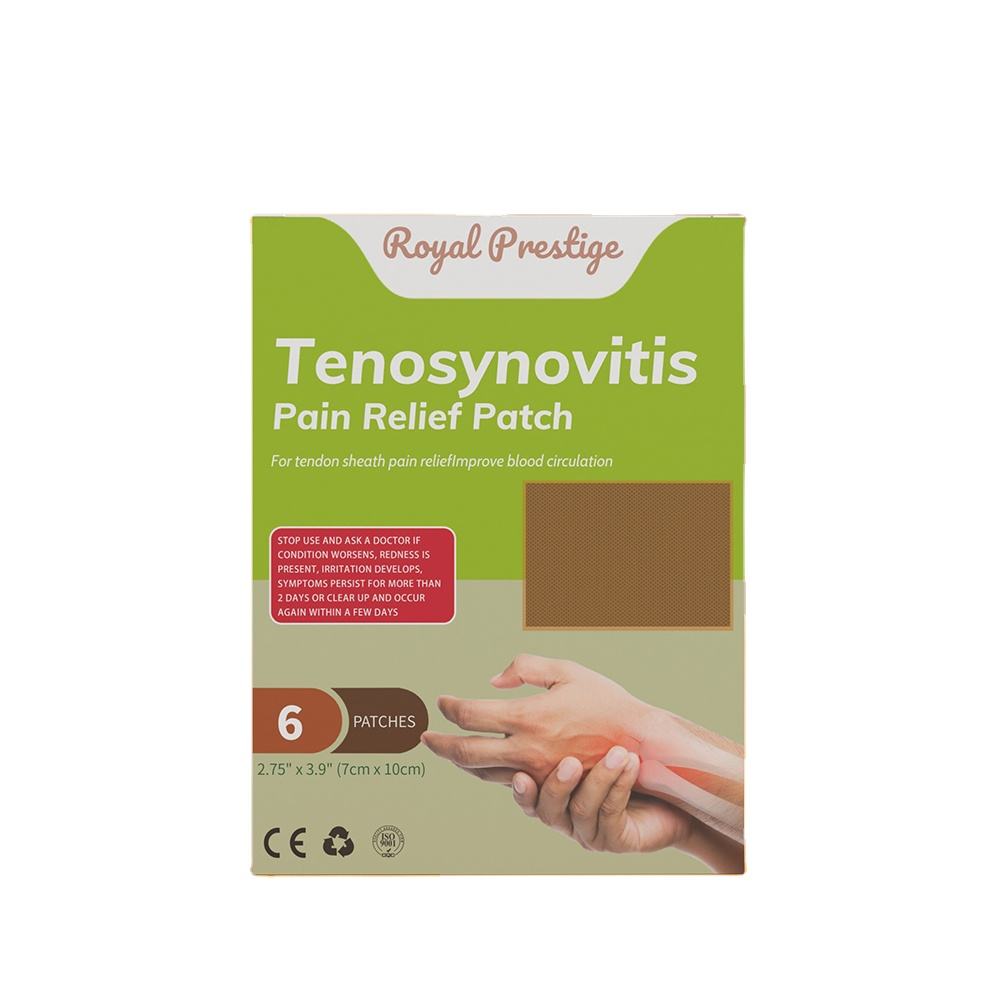 SET 8 CAJAS PARCHES TENOSYNOVITIS ARTICULACION DOLOR LAU - 1