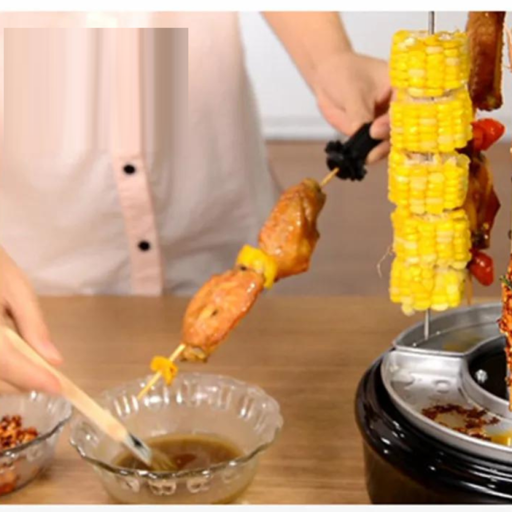 HORNO GIRATORIO VERTICAL ENCIMERA ASADORA SHAWARMA LAU - 3