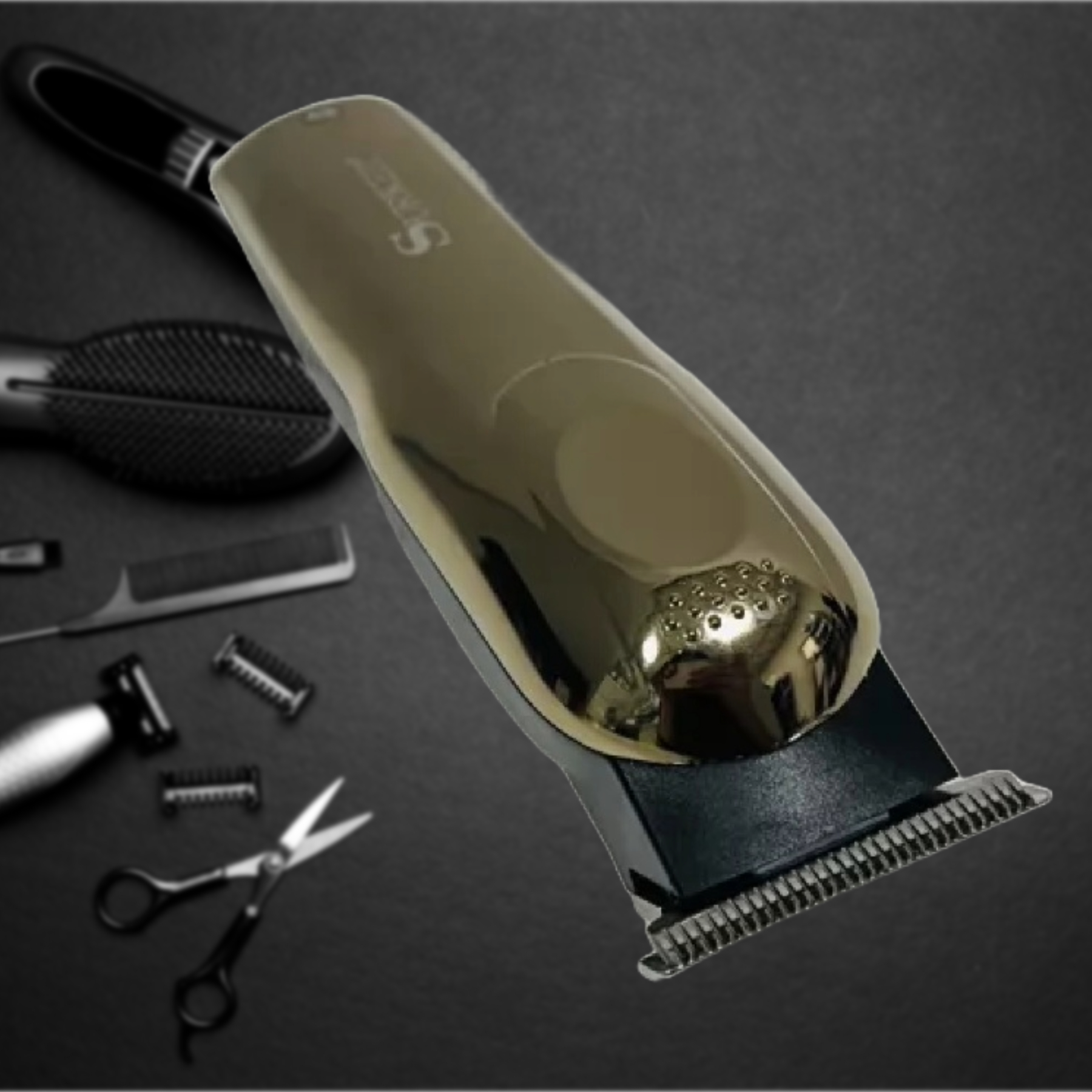 AFEITADORA CABELLO BARBA CORTADORA RECARGABLE LAU - 8