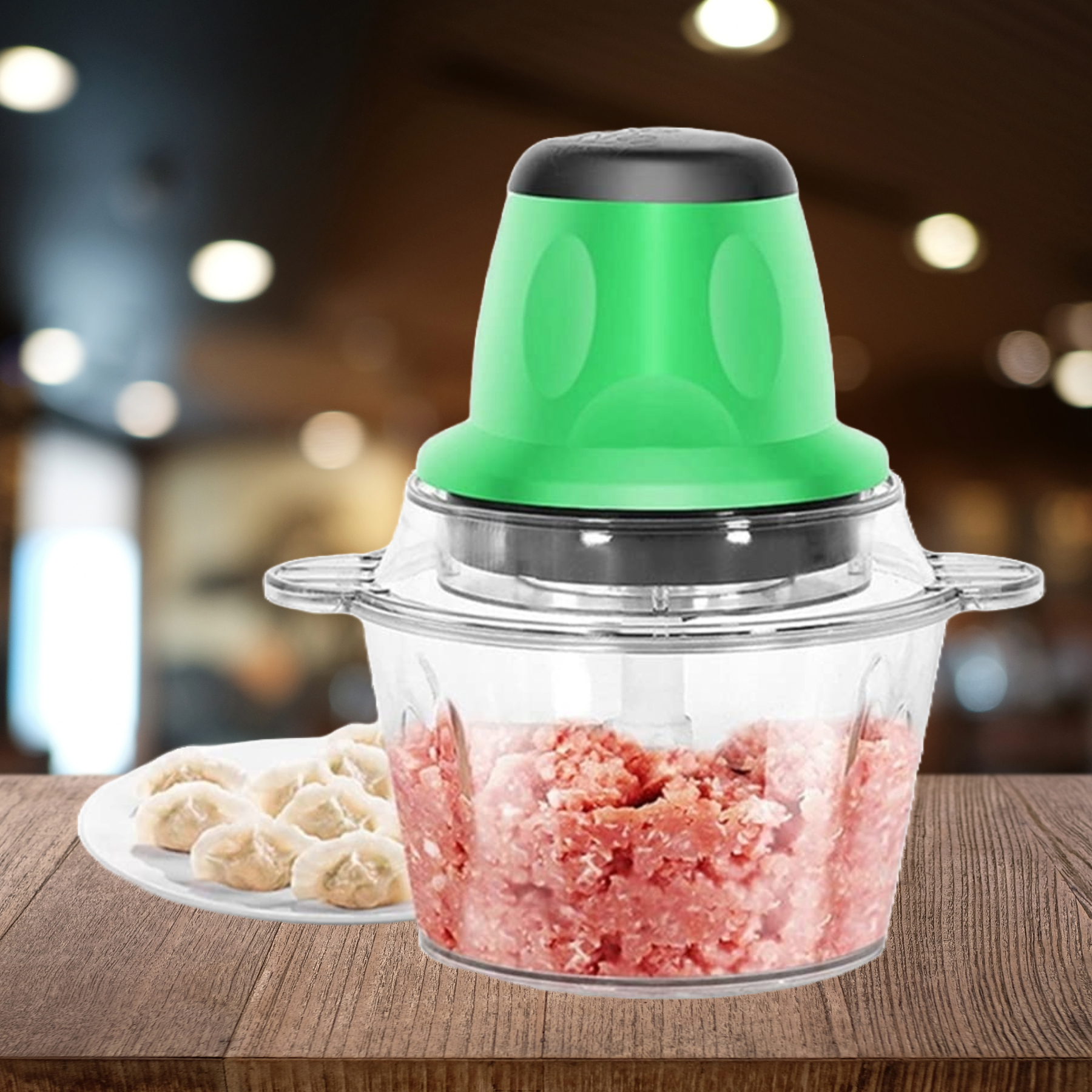 PROCESADOR ALIMENTOS MOLEDOR MULTIFUNCIONAL CARNES VERDURAS - 7