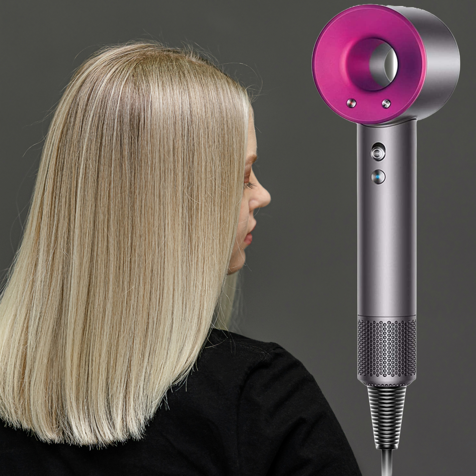 SECADOR CABELLO SUPERSÓNICO SENCILLO PEQUEÑO LAU - 5
