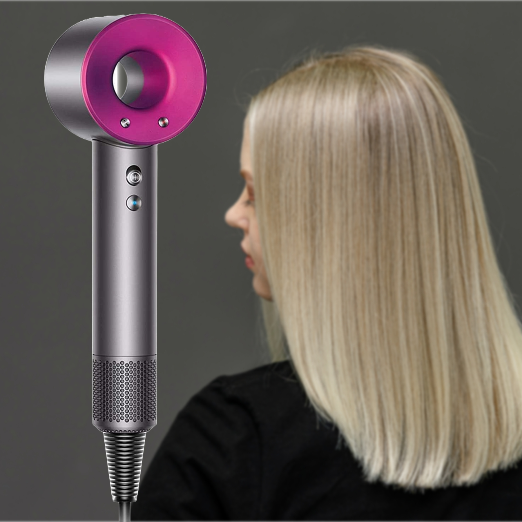 SECADOR CABELLO SUPERSÓNICO SENCILLO PEQUEÑO LAU - 8
