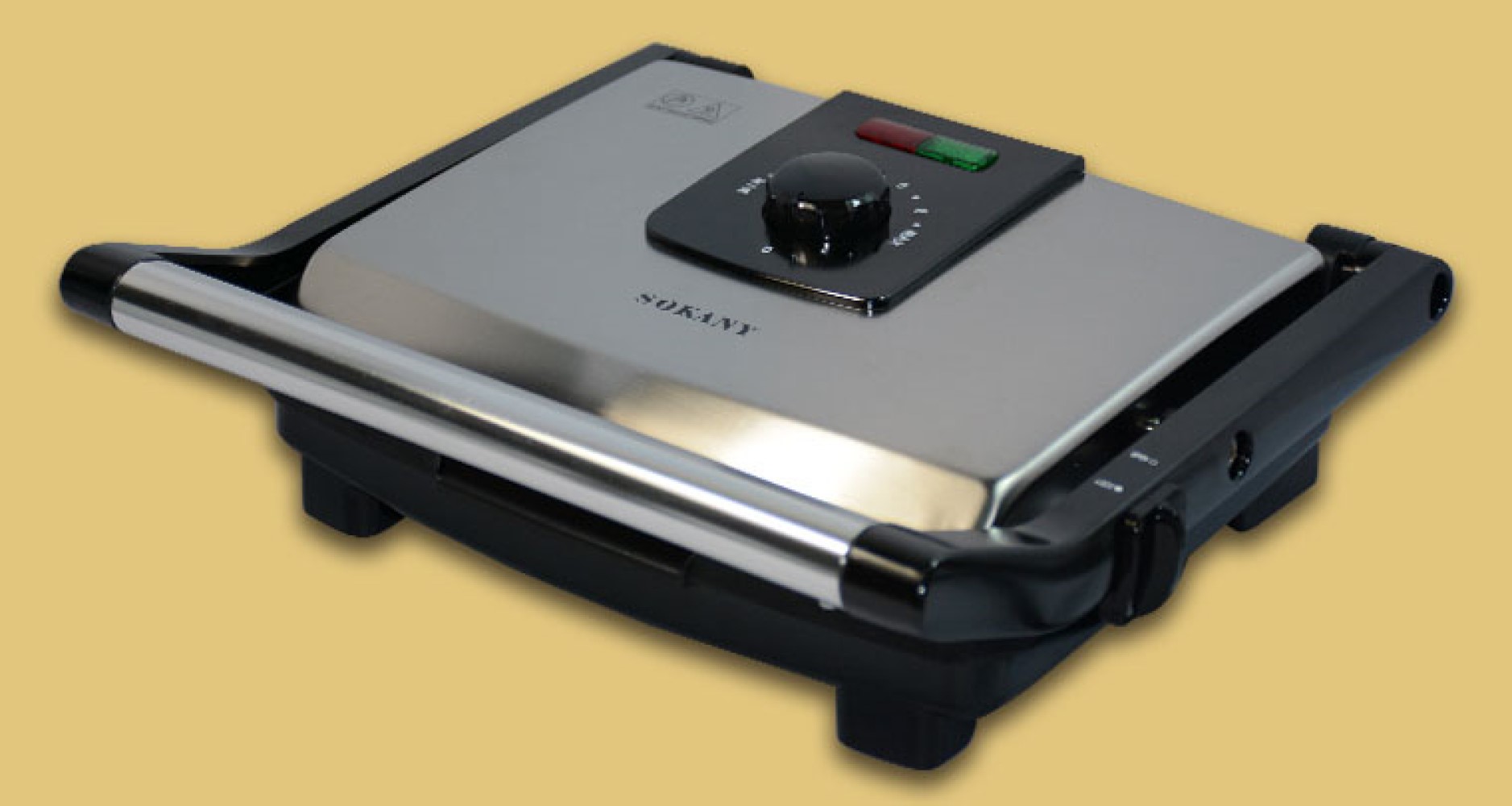 TOSTADORA PAN 2000W SANDWICHERA PARRILLERA ANTIADHERENTE LAU - 5
