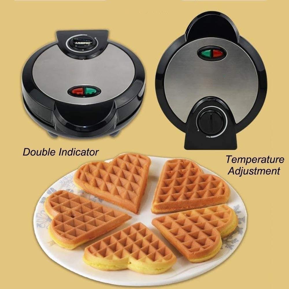 MÁQUINA WAFFLES SANDWICHERA ANTIADHERENTEE PORTÁTIL LAU - 7