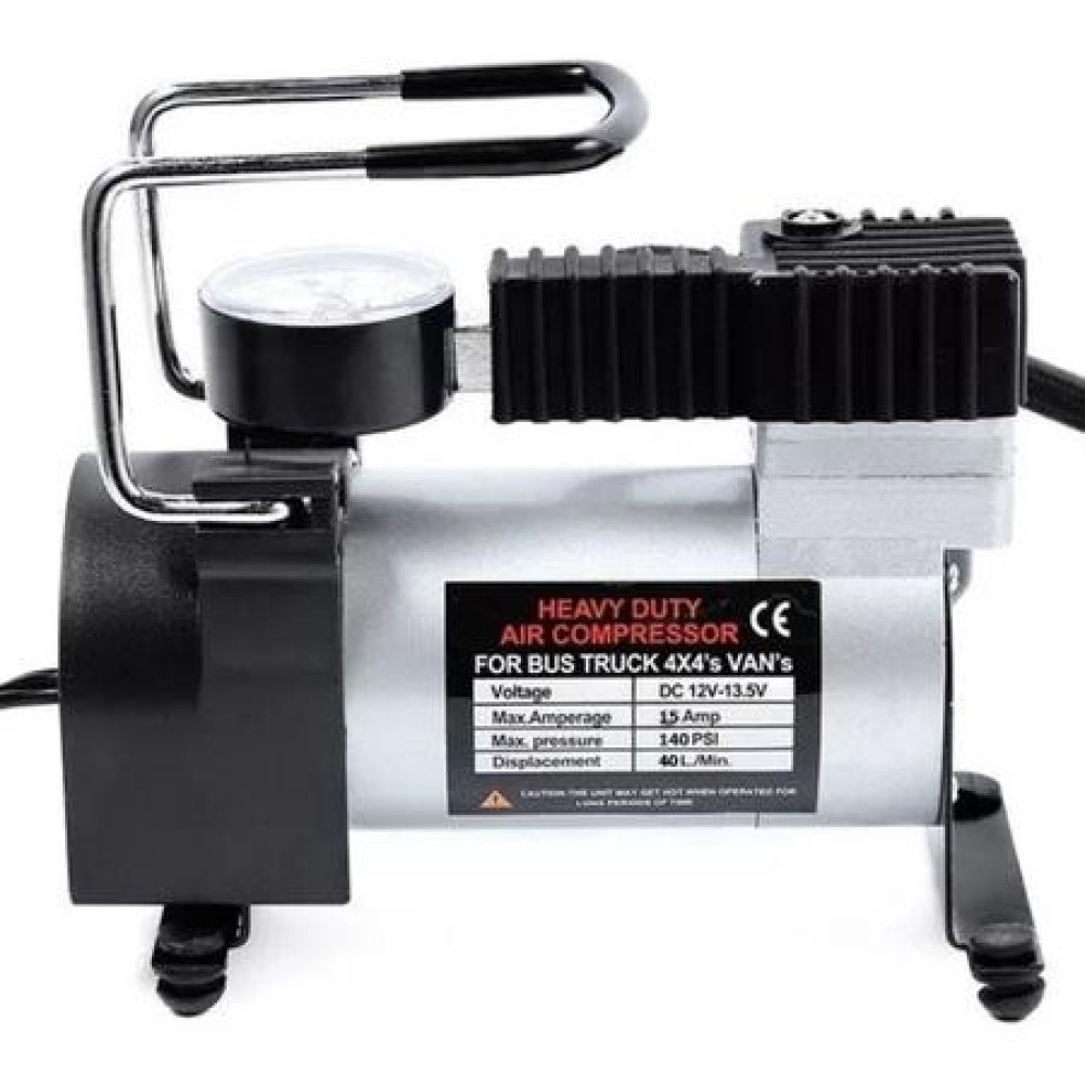 COMPRESOR AIRE 12V NEUMÁTICO MOTOCICLETA AUTOMÓVIL LAU - 1