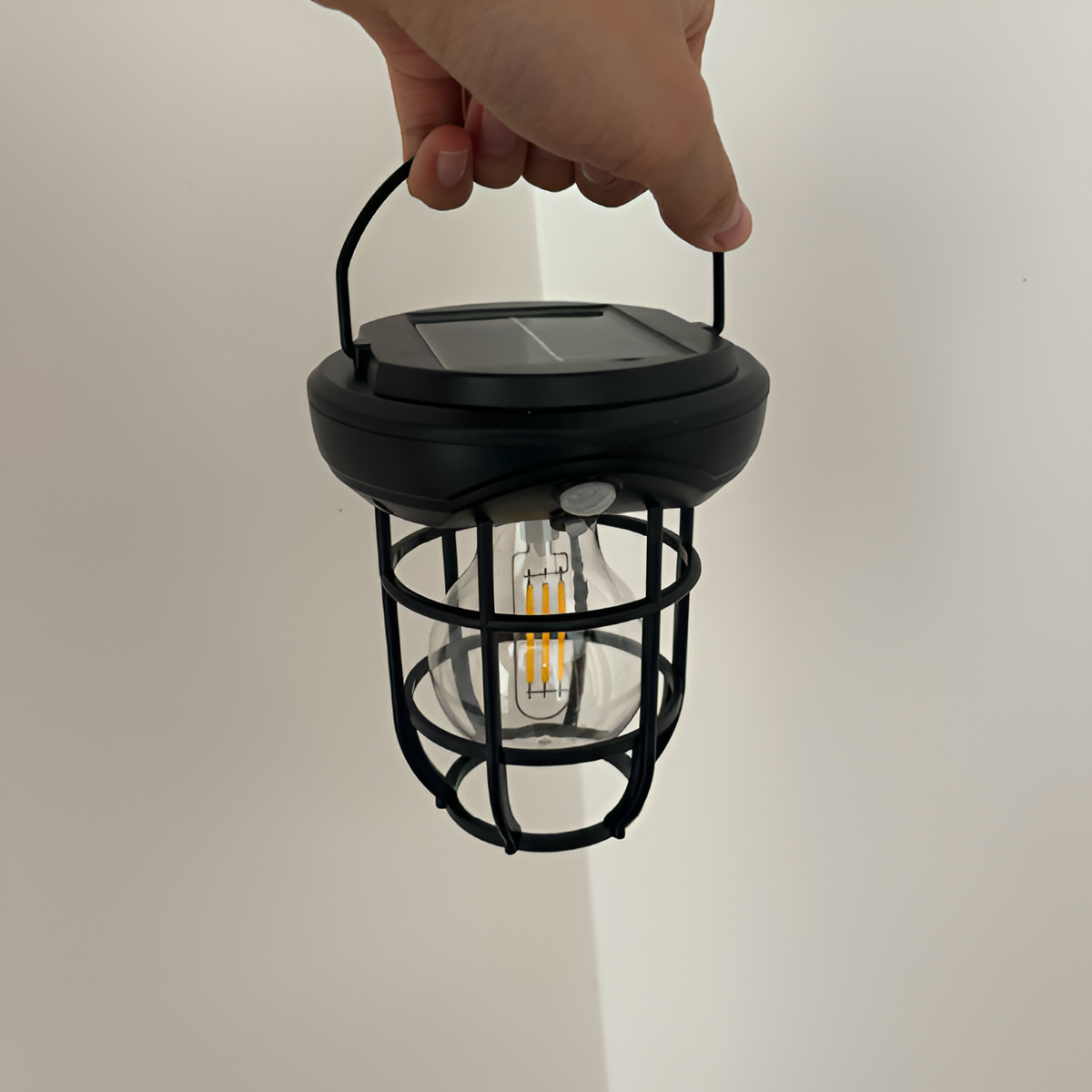 LÁMPARA SOLAR EXTERIOR AIRE LIBRE SENSOR MOVIMIENTO JER - 2